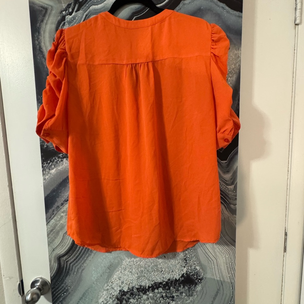 NY&CO Ruffle Short Sleeve Top - Picture 4 of 8